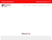Tablet Screenshot of norsemensafety.co.uk